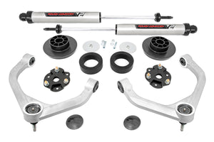 Rough Country Lift Kit Ram 1500 2WD/4WD (19-22) 3.5" Suspension Lift  Kits w/ Shocks & Struts