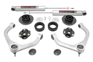 Rough Country Lift Kit Ram 1500 2WD/4WD (19-22) 3.5" Suspension Lift  Kits w/ Shocks & Struts