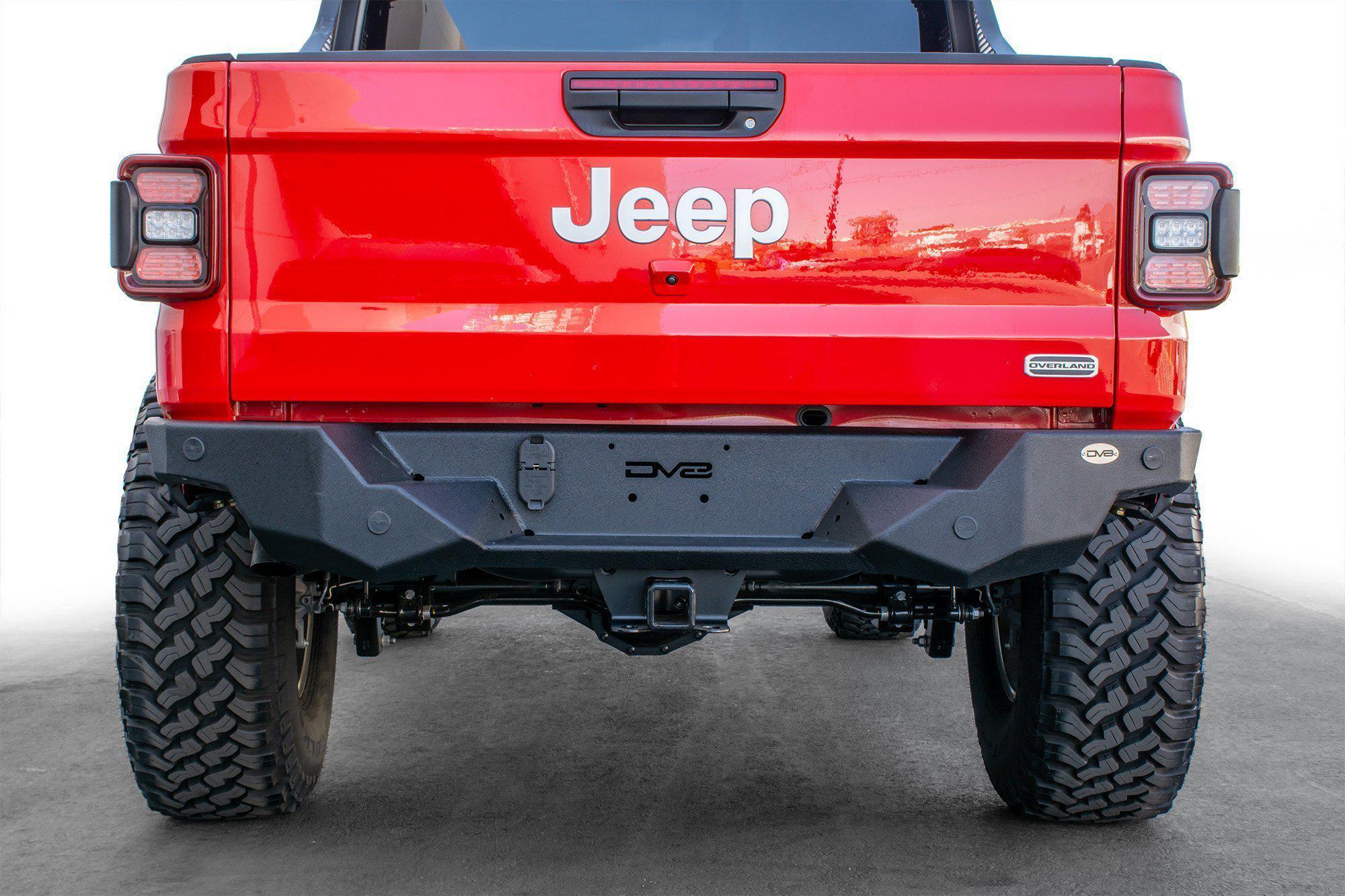 DV8 Off Road Rear Bumper Gladiator Jeep JT (2020-2021) High Clearance ...