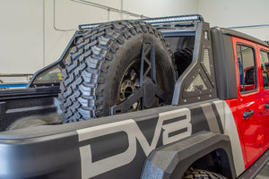 439.99 DV8 Off Road Spare Tire Mount Jeep Gladiator JT (2020-2021) Stanp Up Type - Redline360