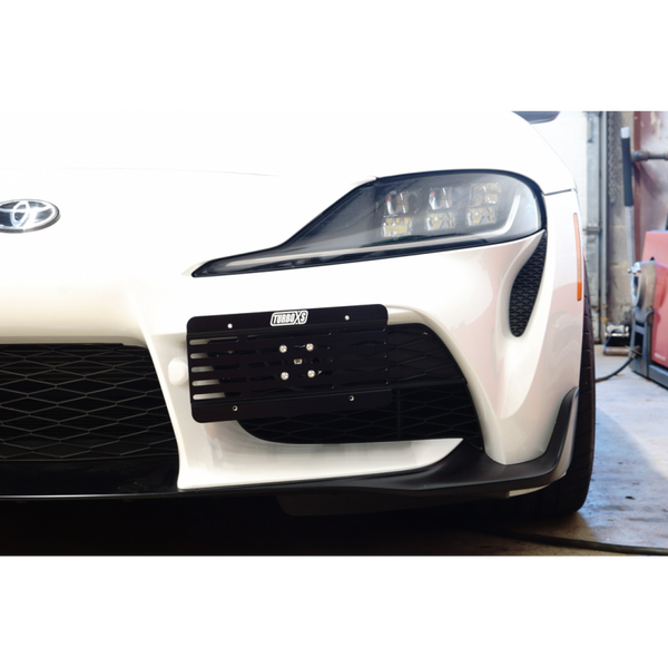 TurboXS License Plate Relocation Kit Toyota Supra MK5 (2020-2023) Tow