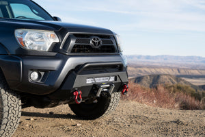 649.99 Body Armor 4x4 Bumper Toyota Tacoma (12-15) Hiline / Standard Front Winch Bumper - Redline360