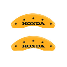 Load image into Gallery viewer, 149.00 MGP Brake Caliper Covers Honda Accord [Front Set] (1998-2002) Red / Yellow / Black - Redline360 Alternate Image