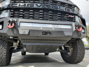 881.99 Body Armor 4x4 Bumper Chevy Silverado 1500 (19-22) Ambush Series Front Bumper - Redline360