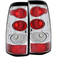 Load image into Gallery viewer, Anzo Tail Lights Chevy Silverado 1500/2500 (03-06) [Euro Style] Black / Carbon / Chrome Housing - Black Alternate Image