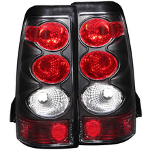 Load image into Gallery viewer, Anzo Tail Lights Chevy Silverado 1500/2500 (03-06) [Euro Style] Black / Carbon / Chrome Housing - Chrome Alternate Image