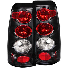 Load image into Gallery viewer, Anzo Tail Lights Chevy Silverado (1999-2002) [Euro Style] Chrome or Black Housing - Clear / Black Alternate Image