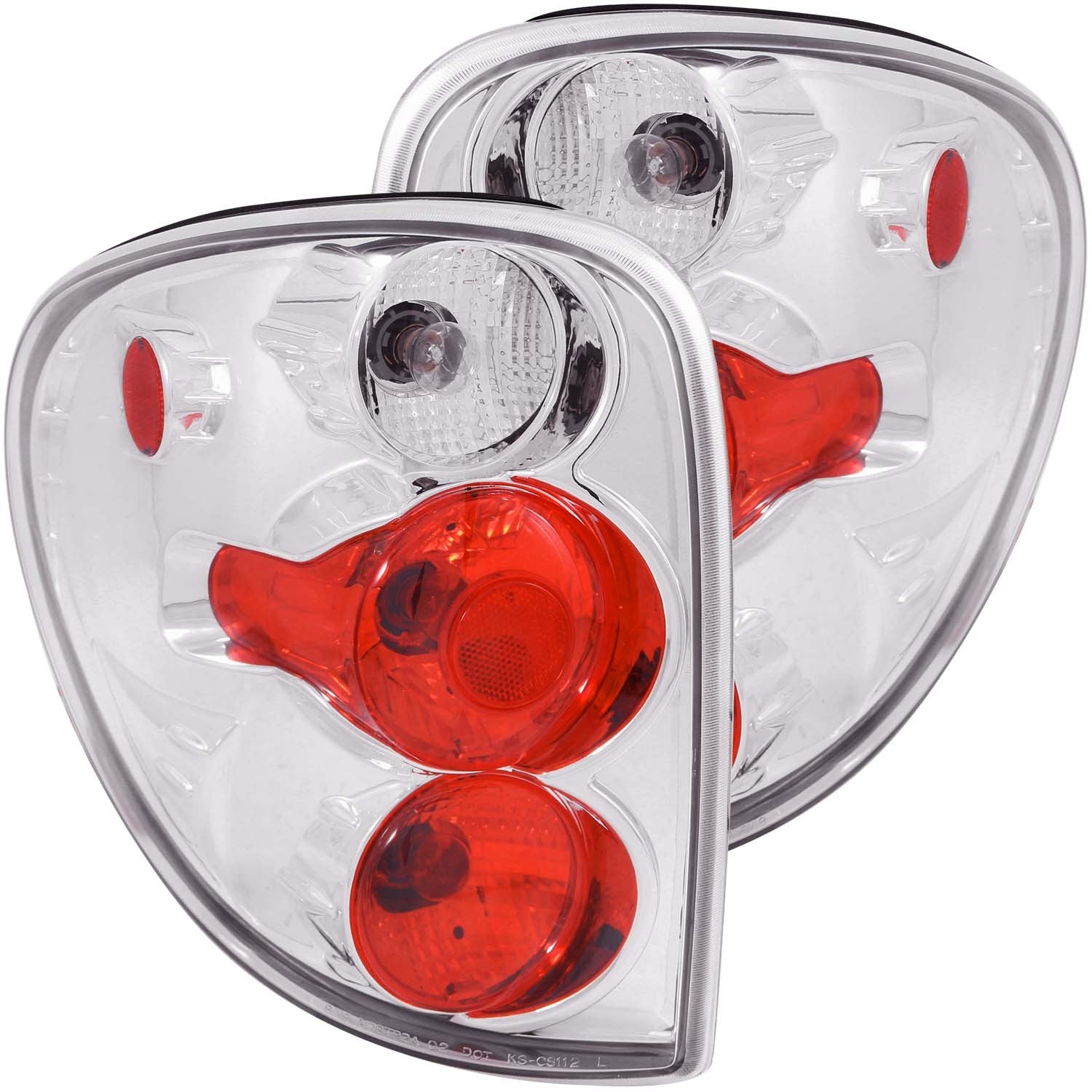 Anzo Tail Lights Dodge Caravan/Grand Caravan (01-06) [Euro Style