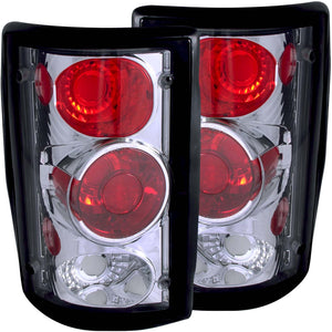 167.83 Anzo Tail Lights Ford Excursion (00-05) [Euro Style] Chrome or Black Housing - Redline360