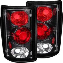 Load image into Gallery viewer, Anzo Tail Lights Ford E150/E250/E350 Van (95-06) [Euro Style] Chrome or Black Housing - Clear / Black Alternate Image