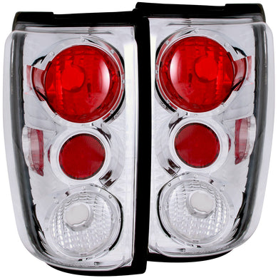 112.80 Anzo Tail Lights Ford Expedition (97-02) [Euro Style] Chrome or Black Housing - Redline360