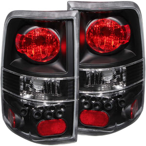170.87 Anzo Tail Lights Ford F150 (04-08) [LED Style] Black or Chrome Housing - Redline360