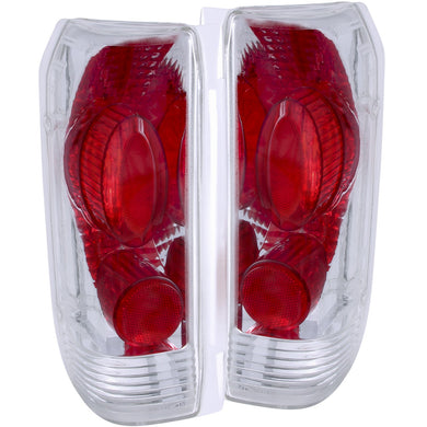 109.89 Anzo Tail Lights Ford F150 (89-96) F250/F350/F450 (89-98) Bronco (89-96) [Euro Style] Clear or Smoked Lens - Redline360