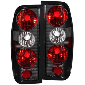 115.17 Anzo Tail Lights Nissan Frontier (1998-2004) [Euro Style] Black or Chrome Housing - Redline360