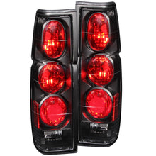 Load image into Gallery viewer, Anzo Tail Lights Nissan D21 Hardbody (86-94) Pickup (95-97) [Euro Style] Black or Chrome Housing - Black Alternate Image