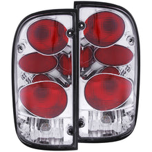Load image into Gallery viewer, Anzo Tail Lights Toyota Tacoma (95-00) [Euro Style] Chrome Housing / Black Housing Clear Lense or Dark Smoke Lens - Chrome / Clear Alternate Image