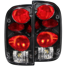 Load image into Gallery viewer, Anzo Tail Lights Toyota Tacoma (95-00) [Euro Style] Chrome Housing / Black Housing Clear Lense or Dark Smoke Lens - Black / Clear Alternate Image