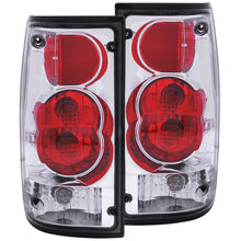 Load image into Gallery viewer, Anzo Tail Lights Toyota Pickup (89-95) [Euro Style] Chrome Housing / Black Housing Clear Lense or Dark Smoke Lens - Clear Alternate Image