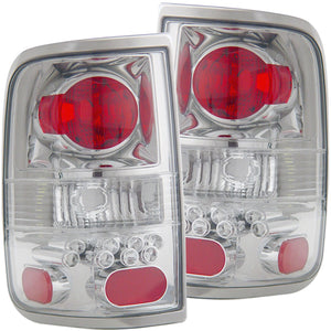 170.87 Anzo Tail Lights Ford F150 (04-08) [LED Style] Black or Chrome Housing - Redline360