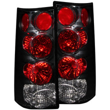 Load image into Gallery viewer, Anzo Tail Lights Chevy Express Van/GMC Savana Van (96-02) [Euro Style] Black or Chrome Housing - Black Alternate Image