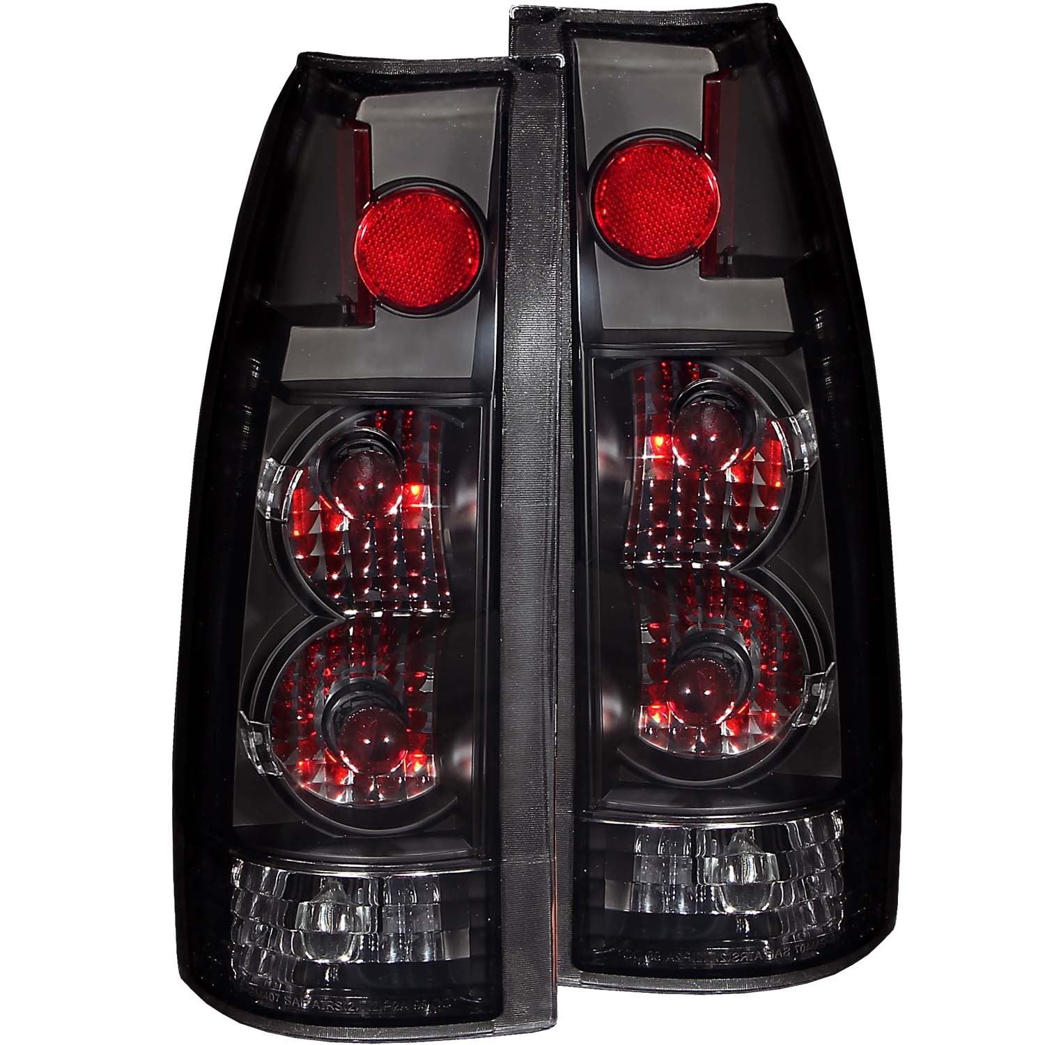 Dark Smoke Tail Light Assemblies For 1995-2004 Chevy S10 / Blazer / Jimmy – Anzo