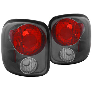 170.87 Anzo Tail Lights Chevy Silverado/GMC Sierra Stepside (99-04) [Euro Style] Chrome or Black Housing - Redline360