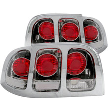 Load image into Gallery viewer, 155.03 Anzo Tail Lights Ford Mustang (94-98) [Euro Style] Chrome or Black Housing - Redline360 Alternate Image