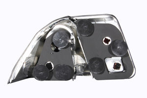 144.47 Anzo Tail Lights Honda Civic Sedan (01-04) [Euro Style] Black or Chrome Housing - Redline360