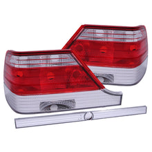 Load image into Gallery viewer, Anzo Tail Lights Mercedes S320 S420 S500 S600 W140 Sedan (97-99) [Euro style] Red/Clear or Smoke Lens - Clear Alternate Image