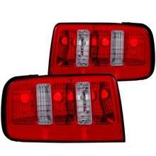 Load image into Gallery viewer, 181.42 Anzo Tail Lights Ford Mustang (05-09) [2010 Style w/ Red/Clear Lens] 221166 - Redline360 Alternate Image