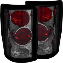 Load image into Gallery viewer, Anzo Tail Lights Ford E150/E250/E350 Van (95-06) [Euro Style] Chrome or Black Housing - Smoke / Chrome Alternate Image