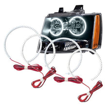 Load image into Gallery viewer, Oracle LED Headlight Halo Kit Chevy Avalanche (2007-2014) Multicolored - White Alternate Image