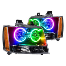 Load image into Gallery viewer, Oracle LED Headlight Halo Kit Chevy Avalanche (2007-2014) Multicolored - ColorSHIFT - No Controller Alternate Image