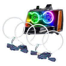 Load image into Gallery viewer, Oracle LED Headlight Halo Kit Chevy Avalanche (2007-2014) Multicolored - White Alternate Image