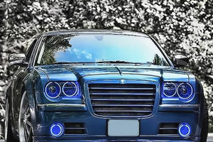 215.96 Oracle LED Headlight Halo Kit Chrysler 300C (2005-2010) Multicolored - Redline360