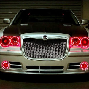 215.96 Oracle LED Headlight Halo Kit Chrysler 300C (2005-2010) Multicolored - Redline360