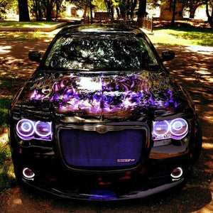 215.96 Oracle LED Headlight Halo Kit Chrysler 300C (2005-2010) Multicolored - Redline360