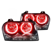 Load image into Gallery viewer, Oracle LED Headlight Halo Kit Chrysler 300 Base Touring (2005-2010) Multicolored - Red Alternate Image