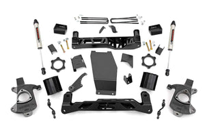 Rough Country Lift Kit Chevy Silverado 1500 4WD (2014-2018) 5" Lift
