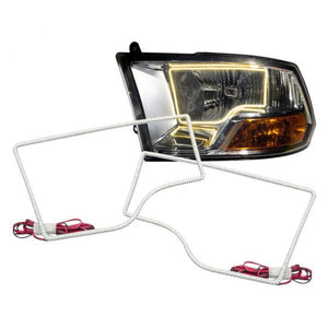 206.96 Oracle LED Headlight Halo Kit Dodge Ram Non-Sport (2009-2013) Multicolored - Redline360