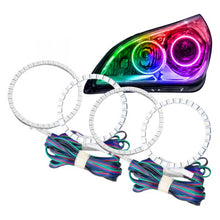 Load image into Gallery viewer, Oracle LED Headlight Halo Rings Infiniti M37 (2010-2013) Multicolored RGB - ColorSHIFT w/o Controller Alternate Image