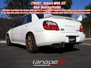 559.95 Tanabe Medalion Touring Exhaust Subaru WRX (02-06) STi (04-06) T70092 - Redline360