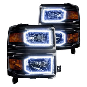 215.96 Oracle LED Headlight Halo Kit Chevy Silverado (2014-2015) Projector or Non-Projector Headlights - Redline360