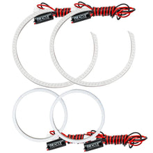 Load image into Gallery viewer, Oracle Headlight Halo Rings Mercedes C250 C300 C350 (2008-2011) Multicolored RGB LED - White Alternate Image