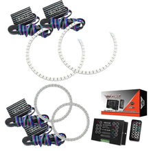 Load image into Gallery viewer, Oracle Headlight Halo Rings Mercedes C250 C300 C350 (2008-2011) Multicolored RGB LED - ColorSHIFT w/ 2.0 Controller Alternate Image