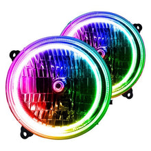 Load image into Gallery viewer, Oracle LED Headlight Halo Kit Jeep Liberty (2002-2004) Multicolored - ColorSHIFT w/o Controller Alternate Image