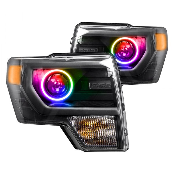 Oracle Projector Headlight LED Halo Kit Ford F150 / Raptor (2013-2014)  Multicolored