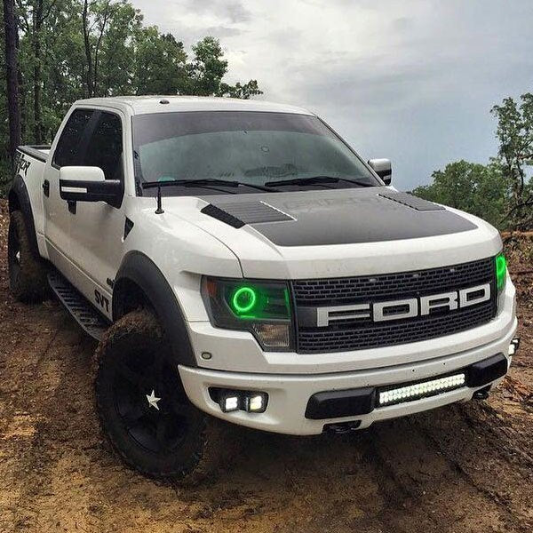 Oracle Projector Headlight LED Halo Kit Ford F150 / Raptor (2013