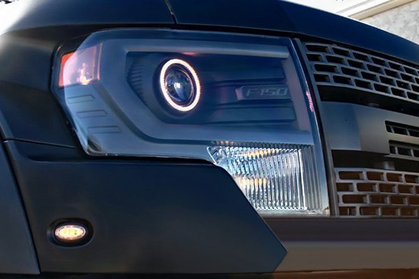 Oracle Projector Headlight LED Halo Kit Ford F150 / Raptor (2013