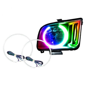 179.96 Oracle LED Headlight Halo Kit Ford Mustang (2005-2009) Multicolored - Redline360